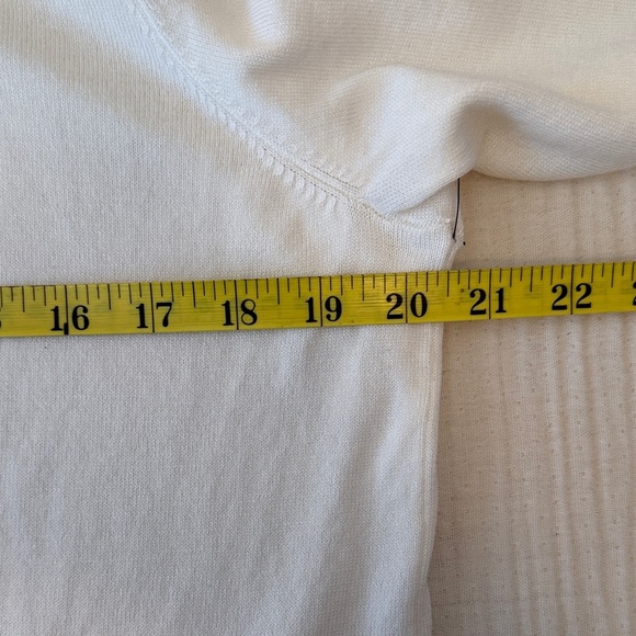 Nine West Ivory Open Front Cardigan - Picture 12 of 13